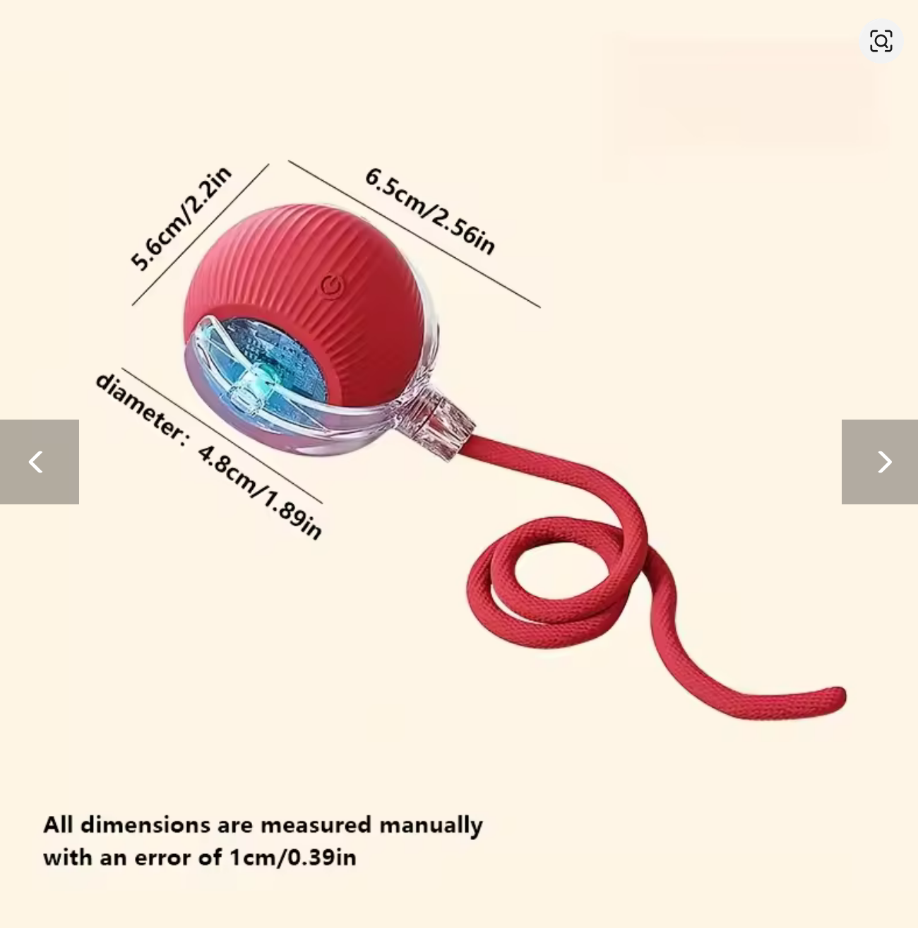 Pelota Interactiva para Gatos