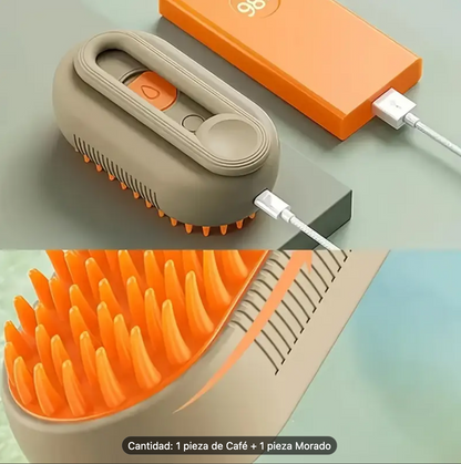 Cepillo de Vapor Para Mascotas