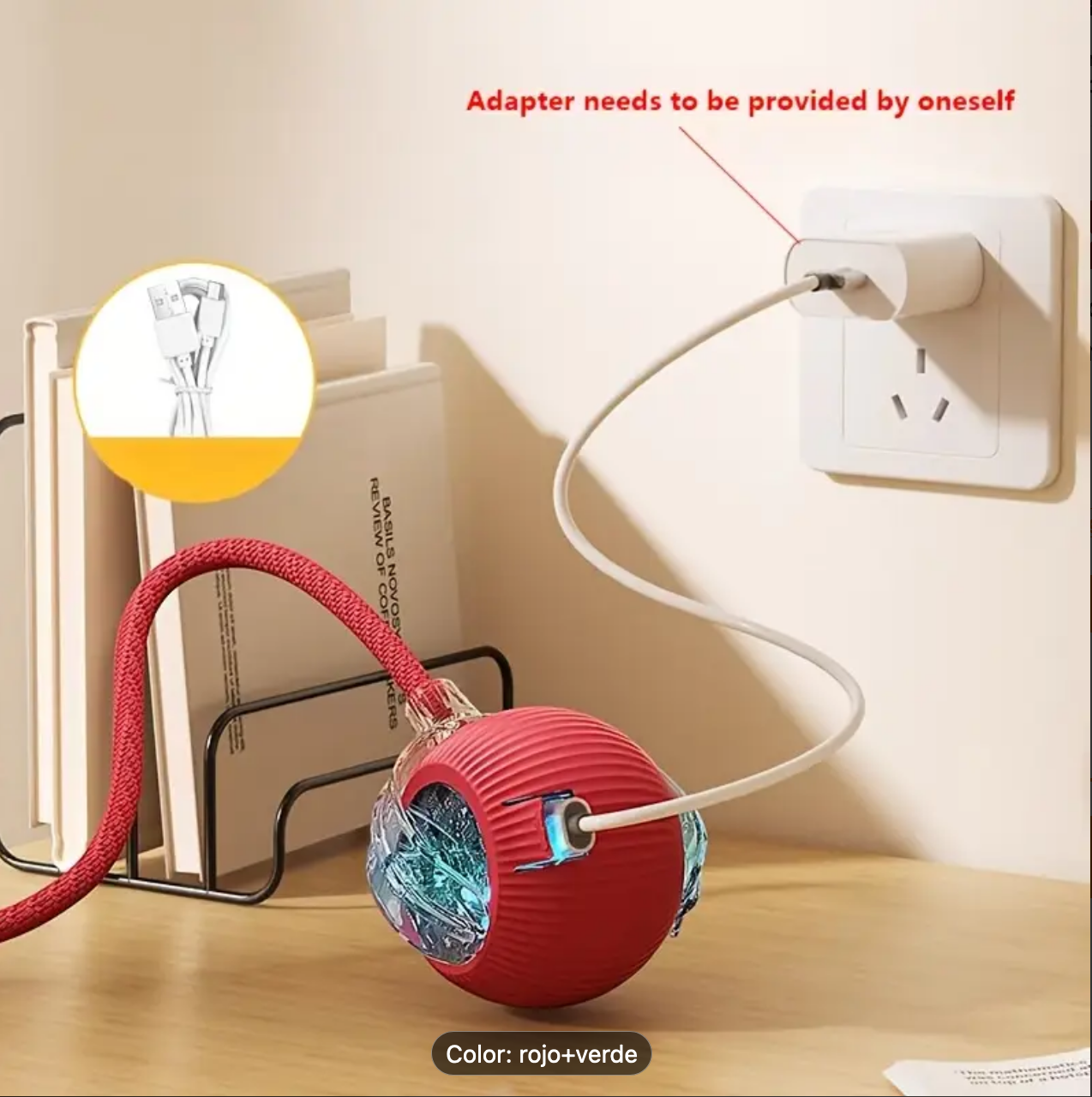 Pelota Interactiva para Gatos