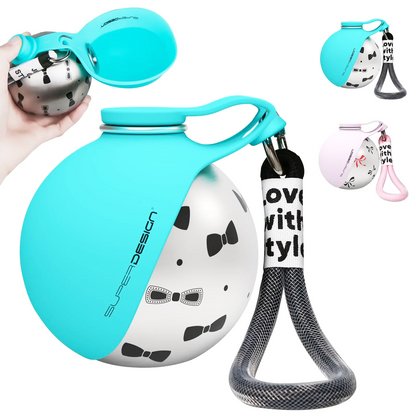 Botella de agua para perros